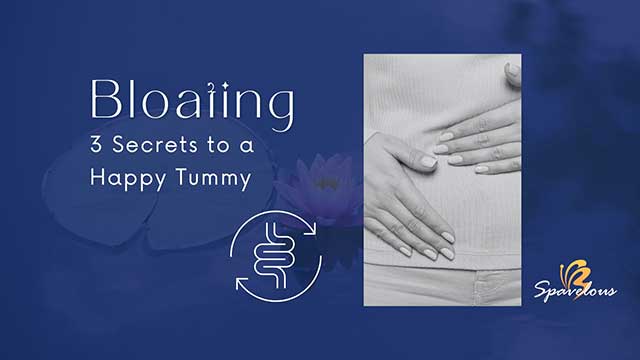 BLOATING BE GONE: 3 SECRETS TO A HAPPY TUMMY 3 powering your gut health