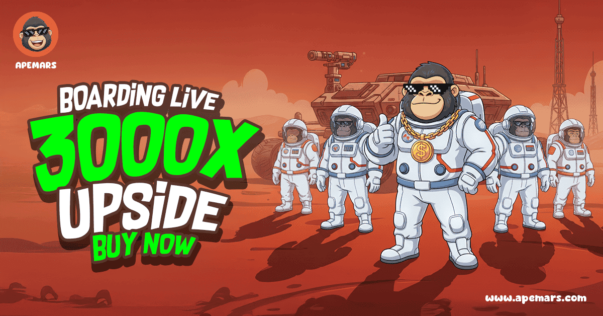 Baby Doge Coin Drops 2.8% as Dogecoin Holds $24.7B, While APEMARS Presale Targets 26,500% ROI – 1000x Meme Coins 2 image 37