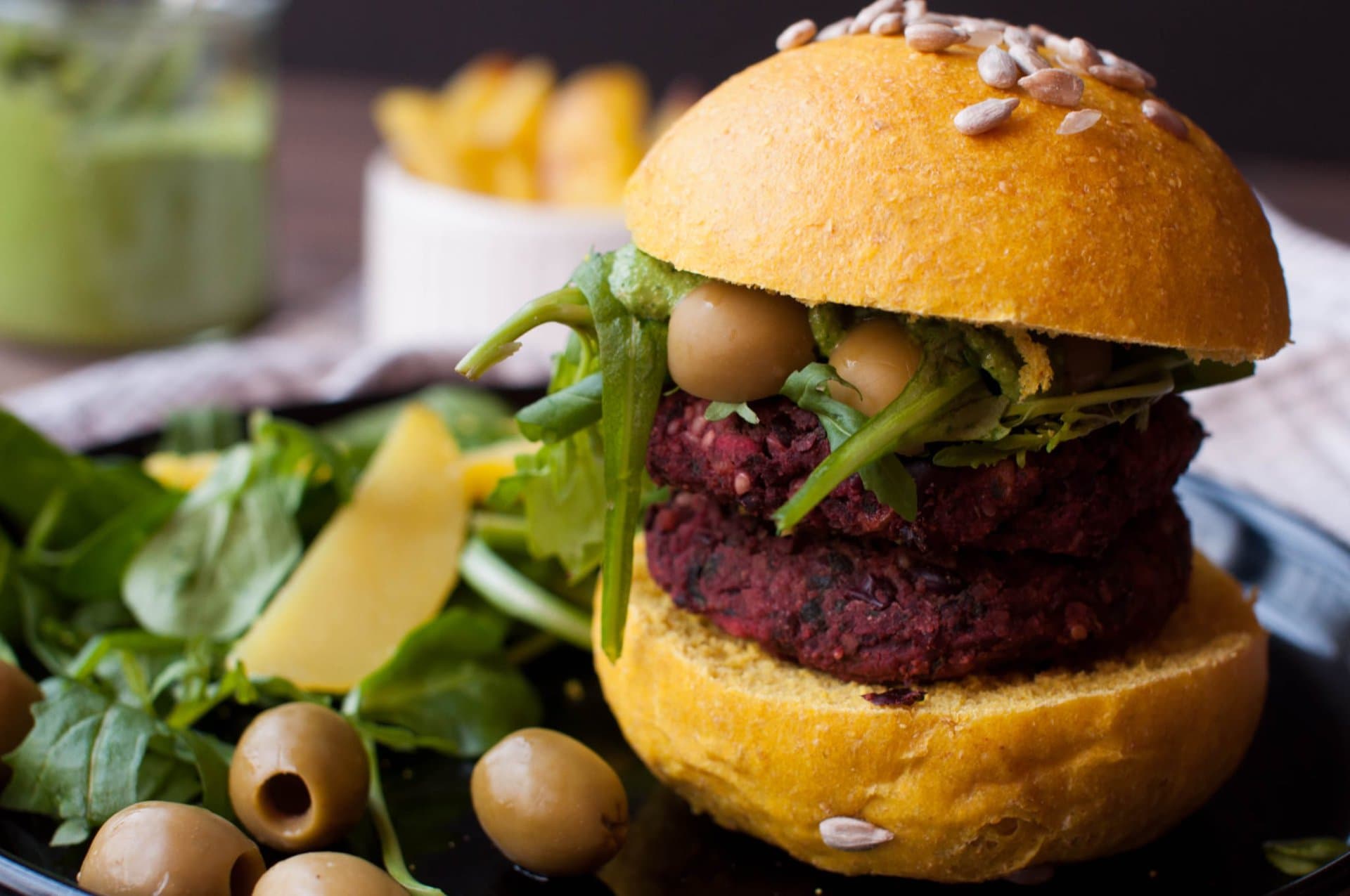 burger-betterave-haricots-rouges