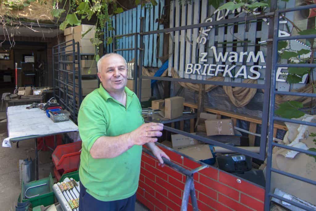 skrzynka na listy z Warmii