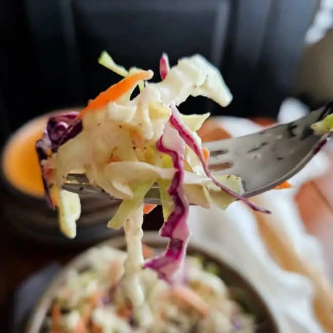 Old-Fashioned Creamy Coleslaw Recipe with Cabbage and Carrots