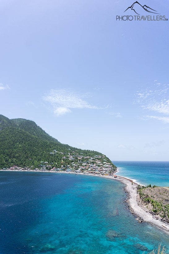 Scotts Head ist der südlichste Punkt auf Dominica