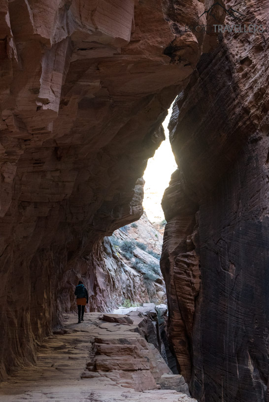 Tunnel im Echo Canyon