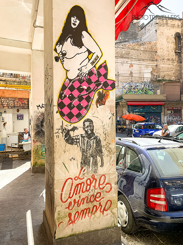 Wandgraffiti in Palermo