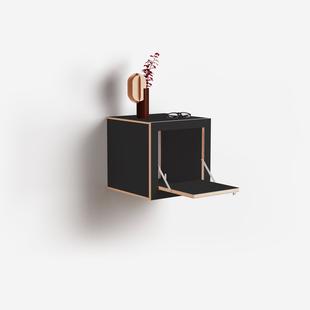 Fläpps Box Nachttisch 40x40x40