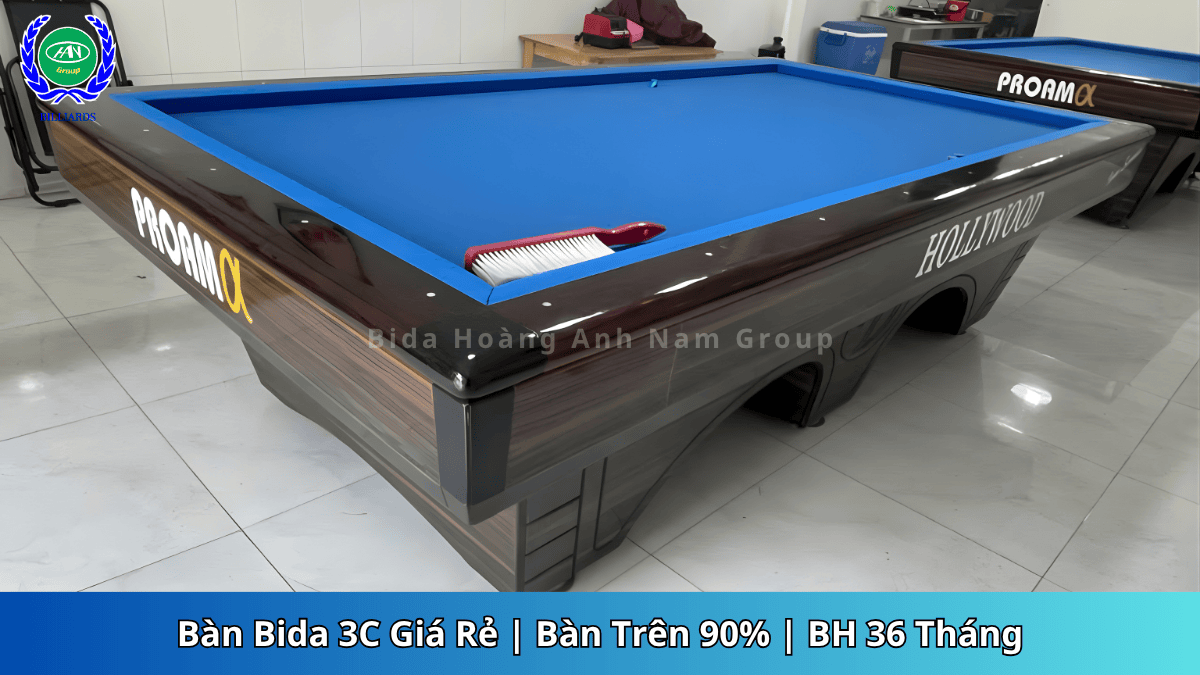 Bàn Bida 3C Giá Rẻ | Bàn Trên 90% | BH 12 Tháng