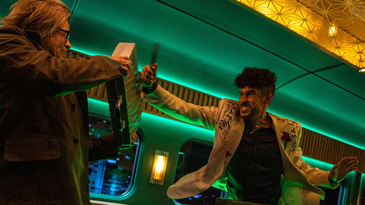 Bullet Train Trailer Brad Pitt John Wick 2