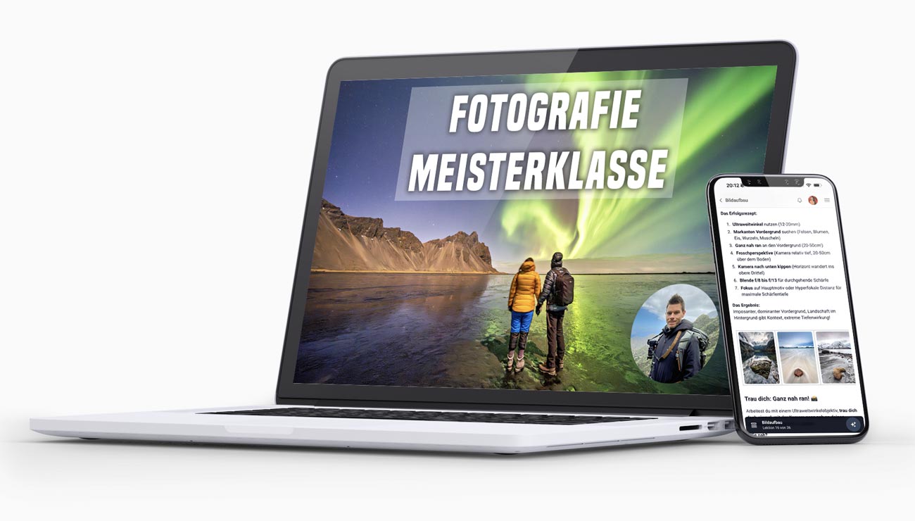 Online-Fotokurs "Fotografie Meisterklasse"