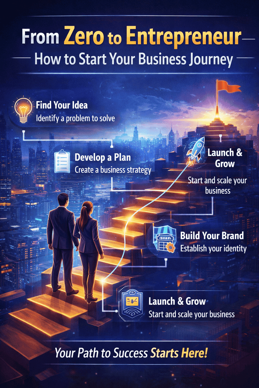 From Zero to Entrepreneur — How to Start Your Business Journey