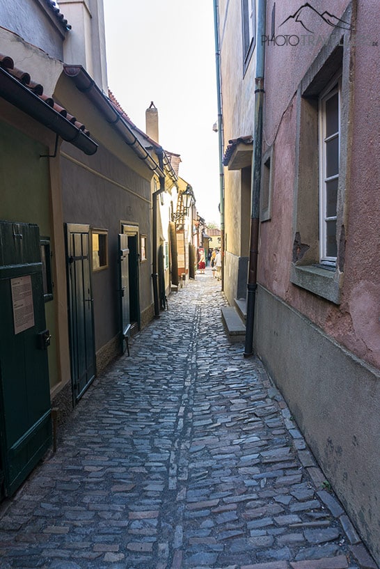 Das Goldene Gässchen in der Prager Burg