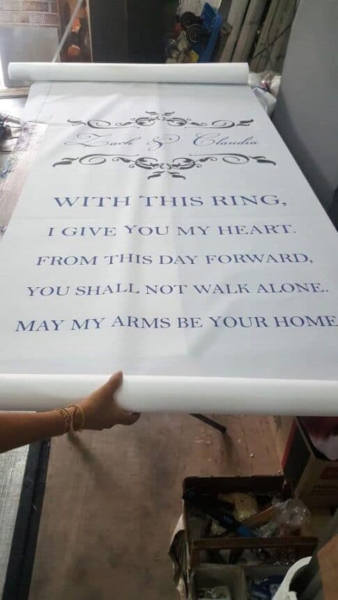 Wedding Aisle Runners (Texts)