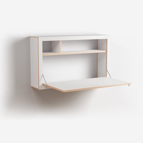 Fläpps Box Sekretär-in 100x60x20 | Großer Wandsekretär mit Stauraum