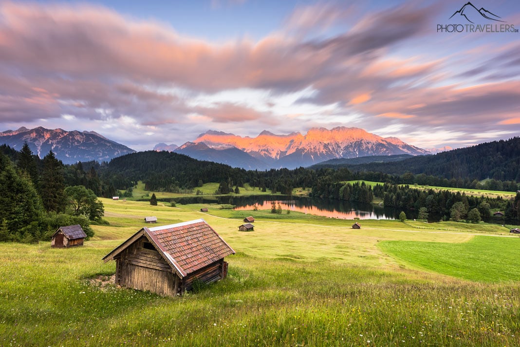 Geroldsee mit Karwendelgebirge
