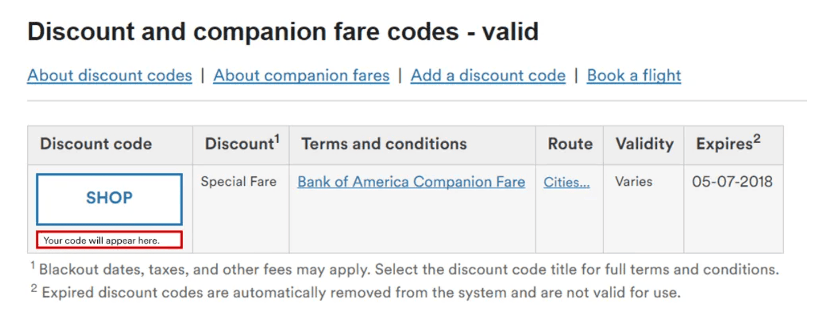 Alaska Companion Fare: A Quick Overview and How to Use It 3 Discount and companion fare codes