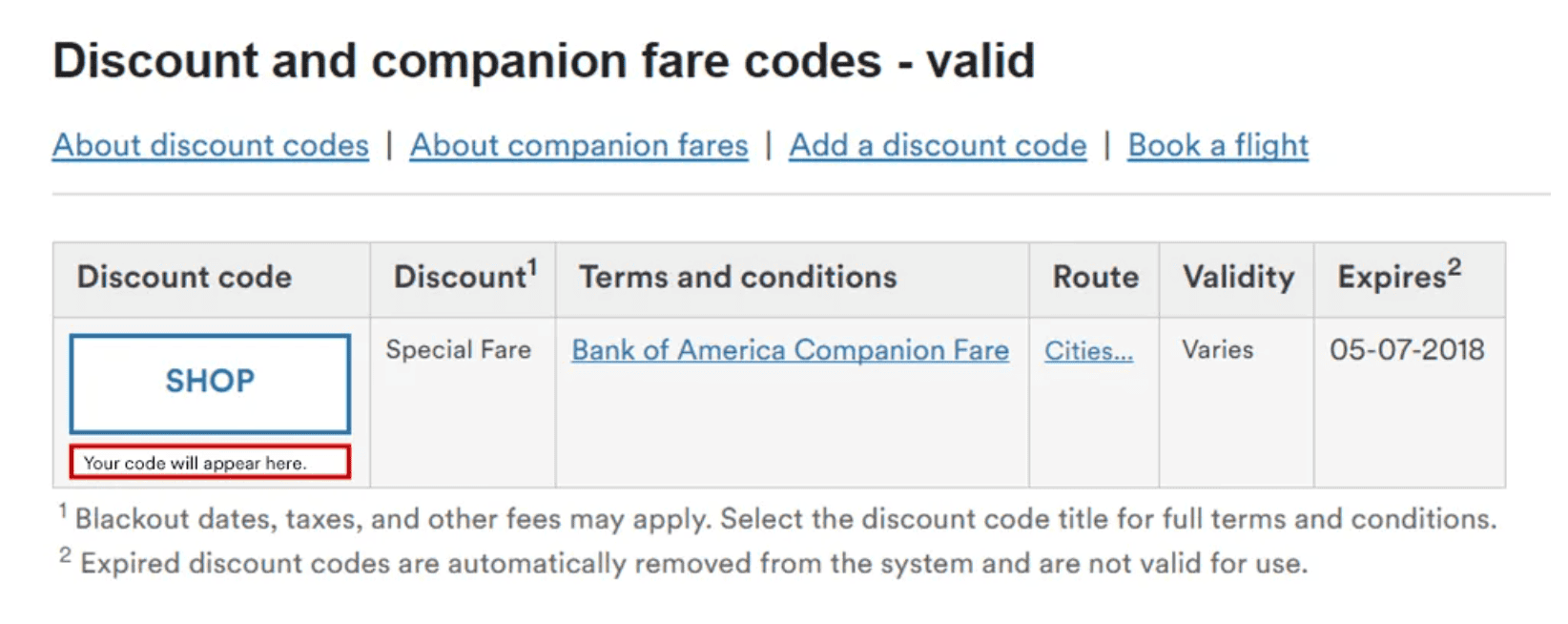 Alaska Companion Fare: A Quick Overview and How to Use It 3 Discount and companion fare codes