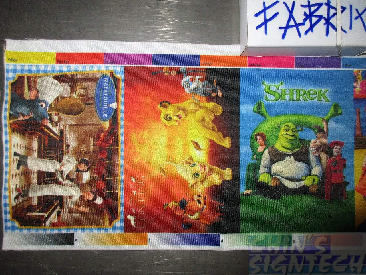 close up view on Crease and Wrinkle Resistance fabric with 3 images