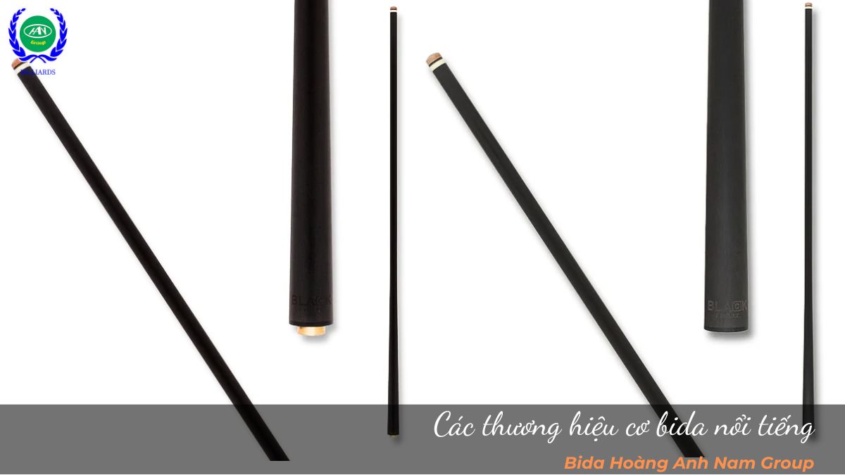 Các thương hiệu cơ bida nổi tiếng