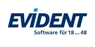 Frame 162 Evident Software Logo.