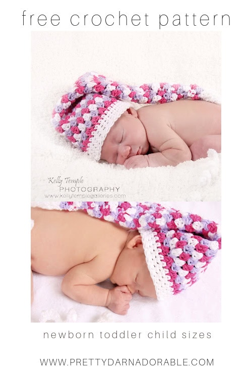 free crochet elf hat pattern