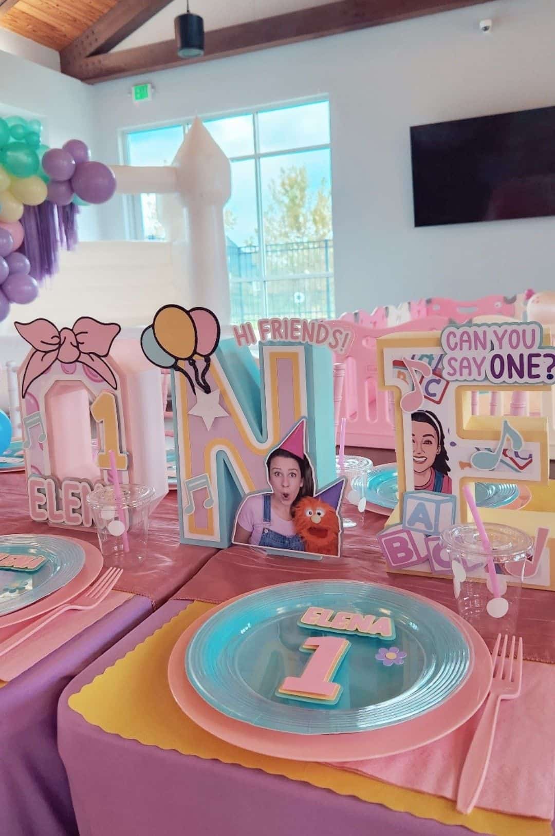 Miss Rachael Girl Second Birthday Party Theme