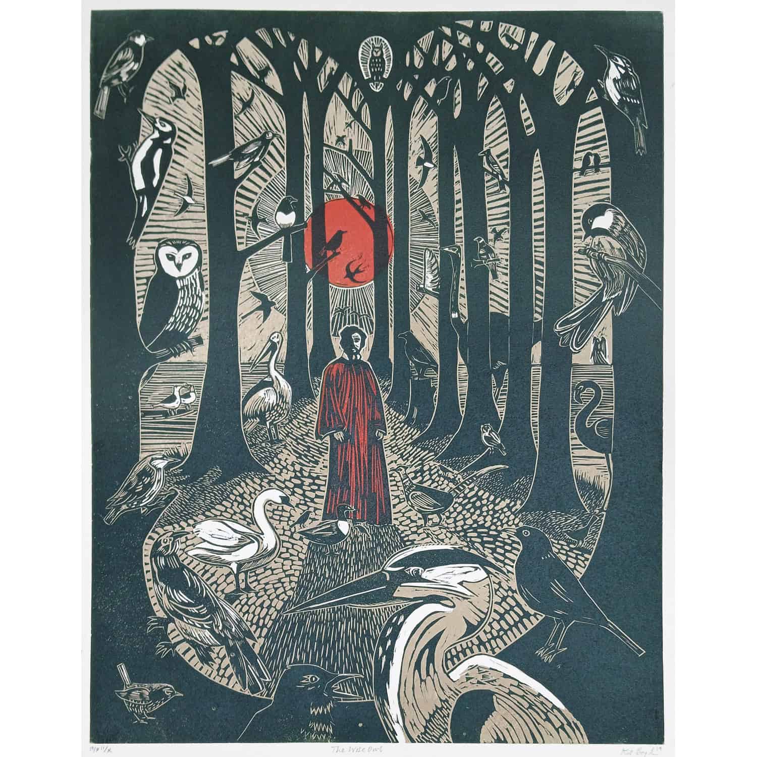 4624C The Wise Owl ii/x – Kit Boyd