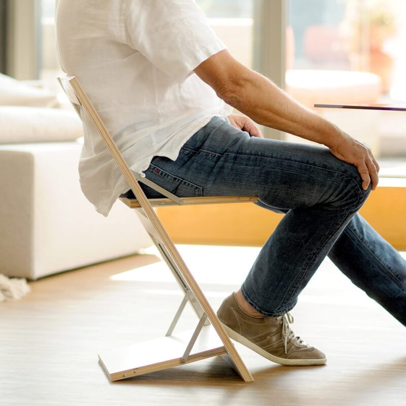 Fläpps Klappstuhl – Bubbles Indigo – Pattern Studio