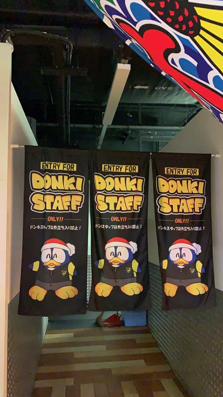 Fabric Banner for Donki Donki