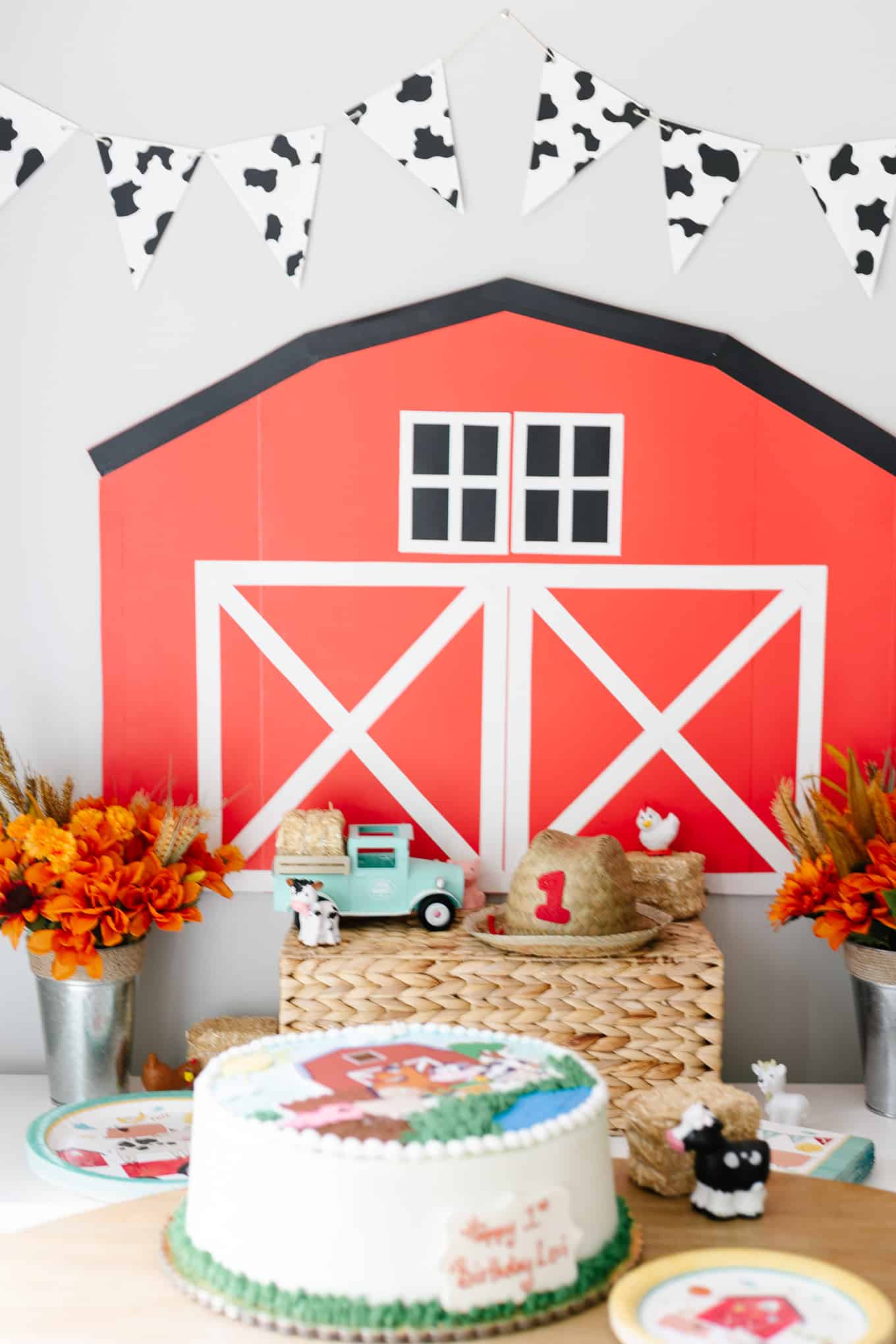 Andie Mitchell Farm Girl Second Birthday Party Theme