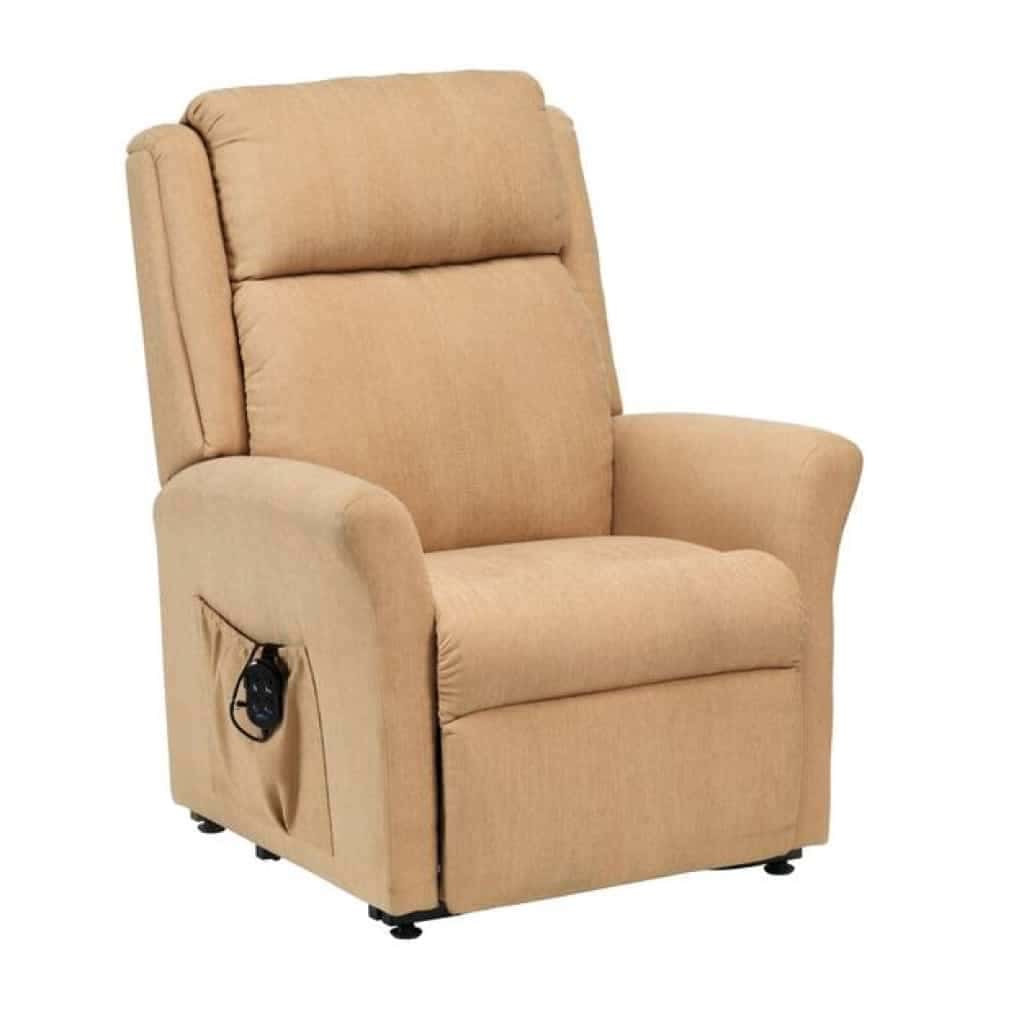 Memphis Dual Motor Riser Recliner Biscuit