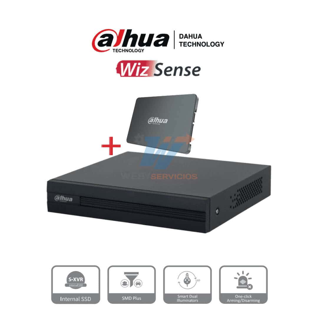 DAHUA XVR1B04-I-SSD » Weby Servicios