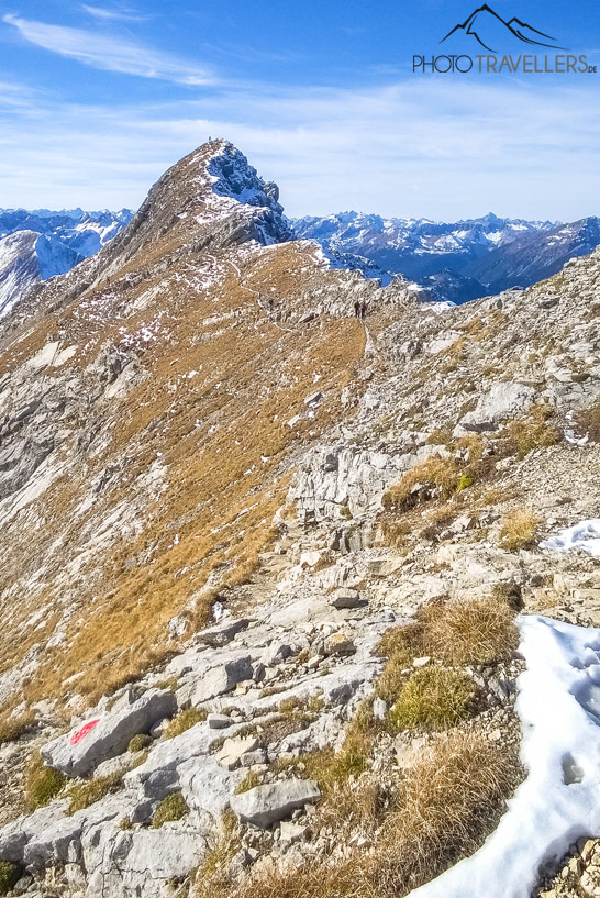 Der Blick vom Daniel auf die Upsspitze