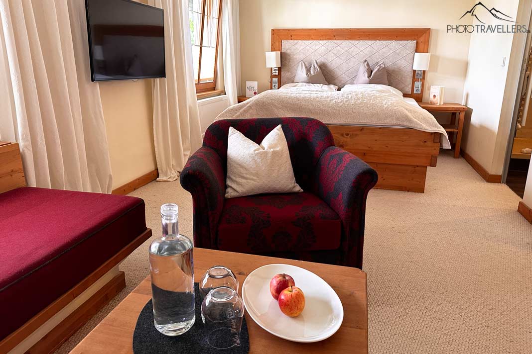 Eine Junior Suite im Hotel Brandstetter Hof in Tirol