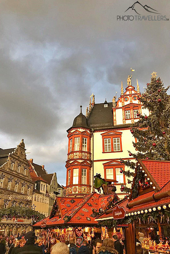 Der Coburger Weihnachtsamarkt am Stadthaus