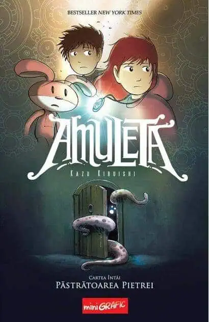 amuleta-cartea-intai-pastratoarea-pietrei-kazu kibuishi carti pentru copii de 9-10 ani