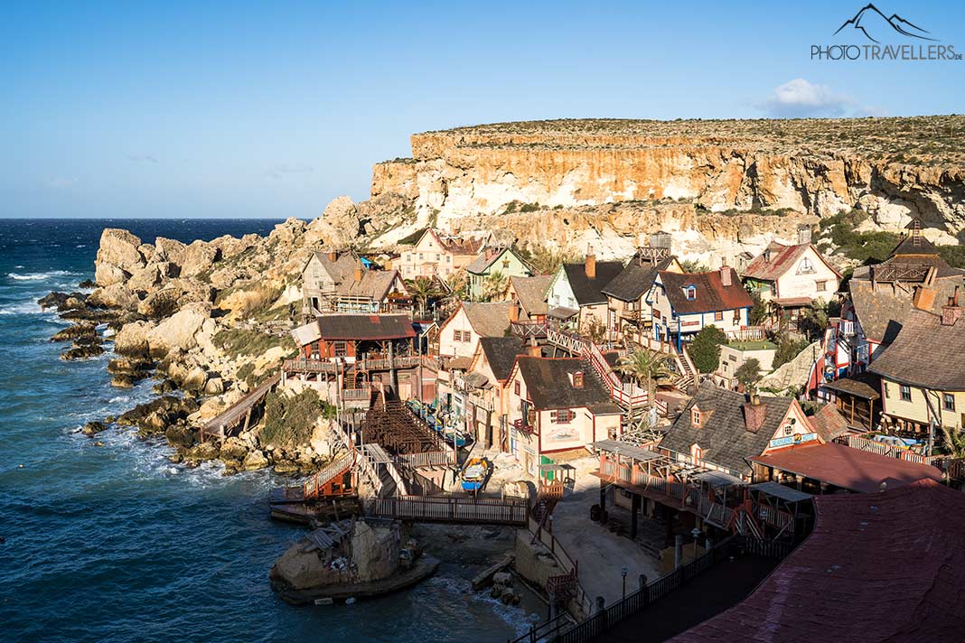 Das Popeye Village auf Malta