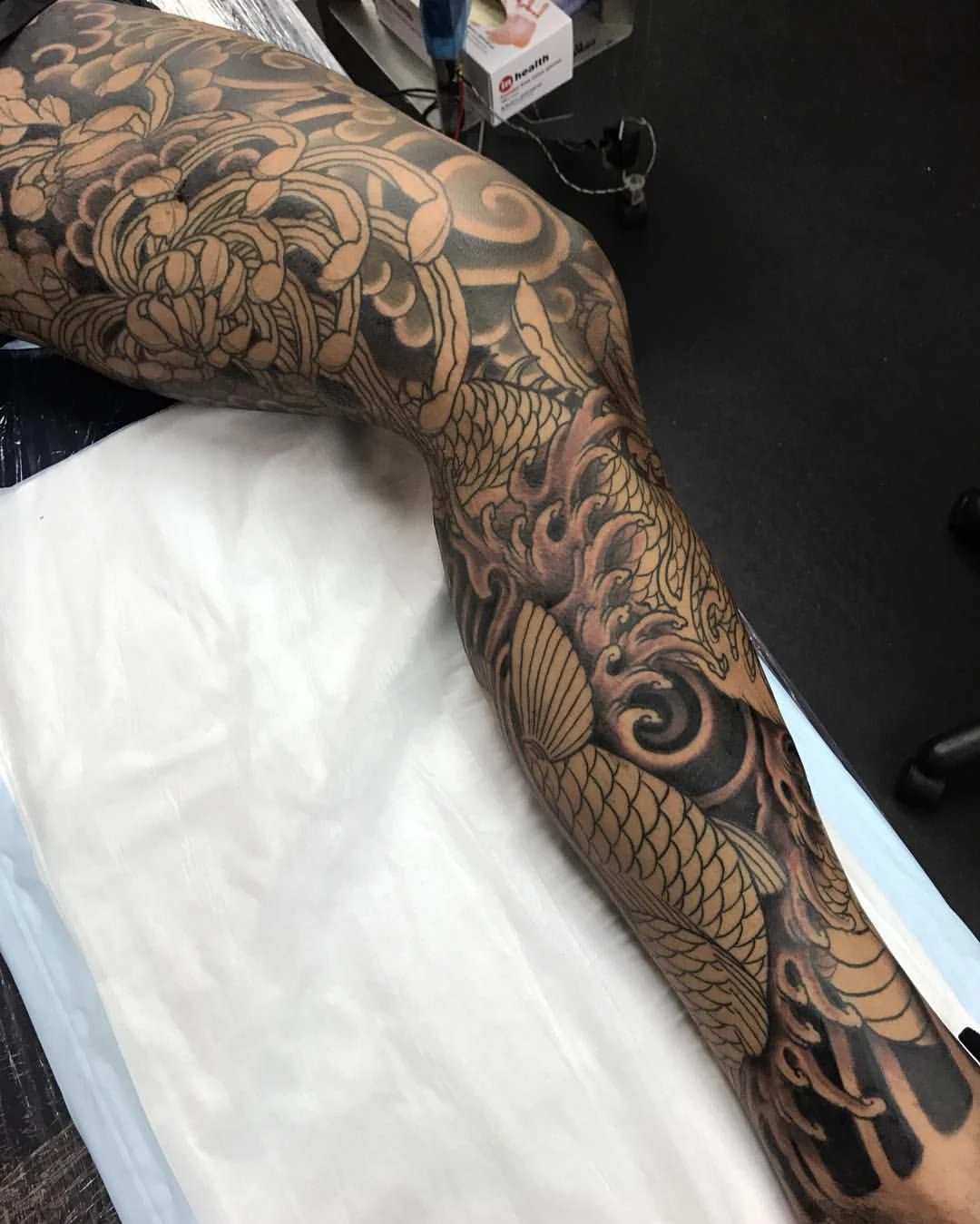 Side of Leg Tattoos: Bold & Beautiful