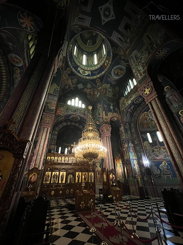 Im Inneren der Kirche St. Kyrill & Methodius