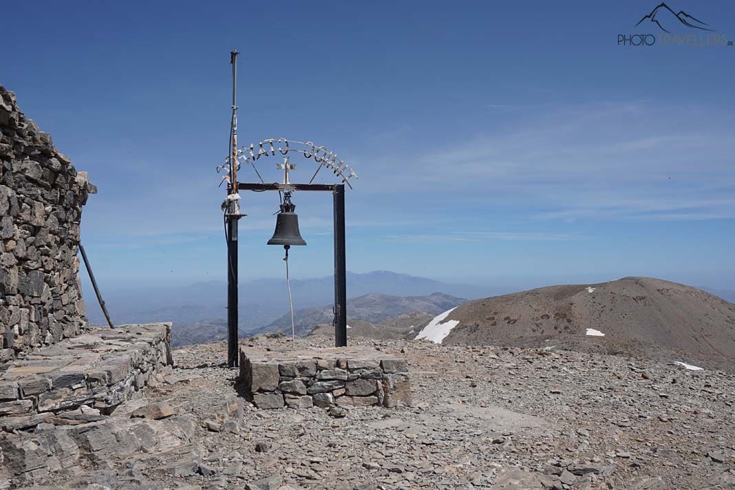 Die Glocke der Kapelle Timios Stavros auf dem Psiloritis