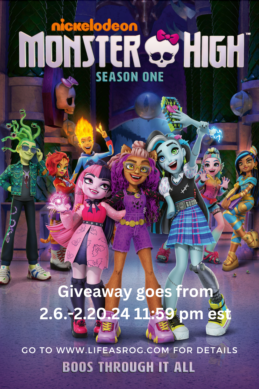 Monster High Season One DVD Giveaway 1 monster high season 1 giveaway p