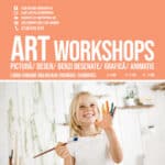 Art Workshops Club Natura 2022: Pictură, Desen, Benzi Desenate, Grafică, Animație și German Creative | 6-14 Ani