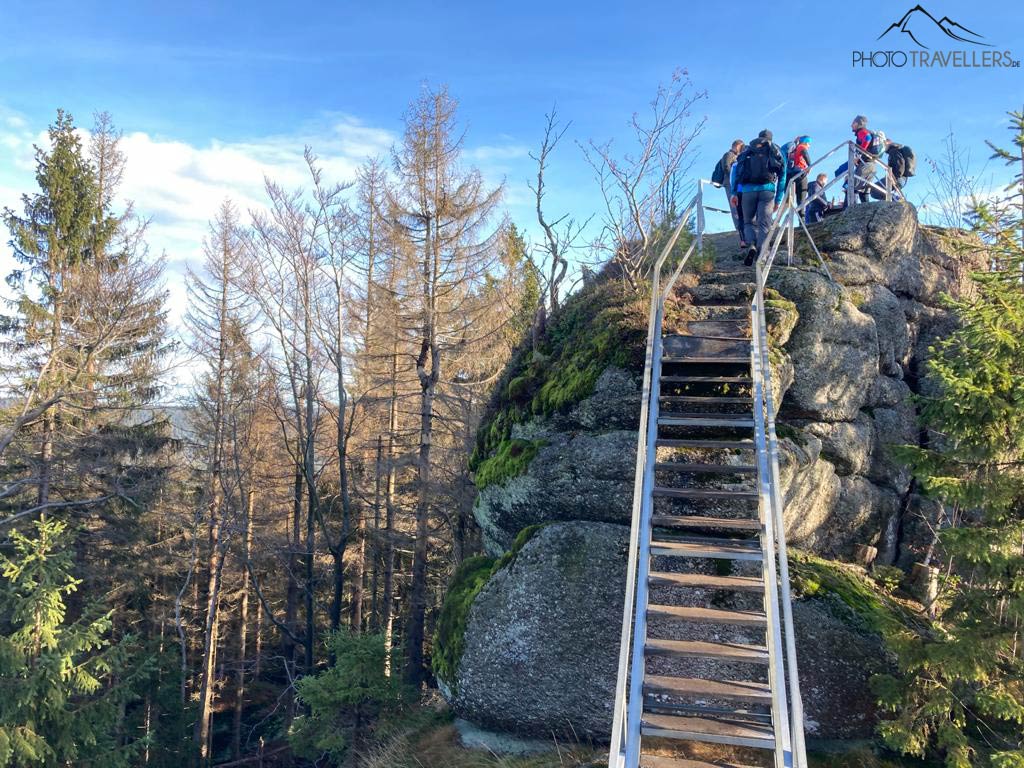 Leiter am Ochsenkopf