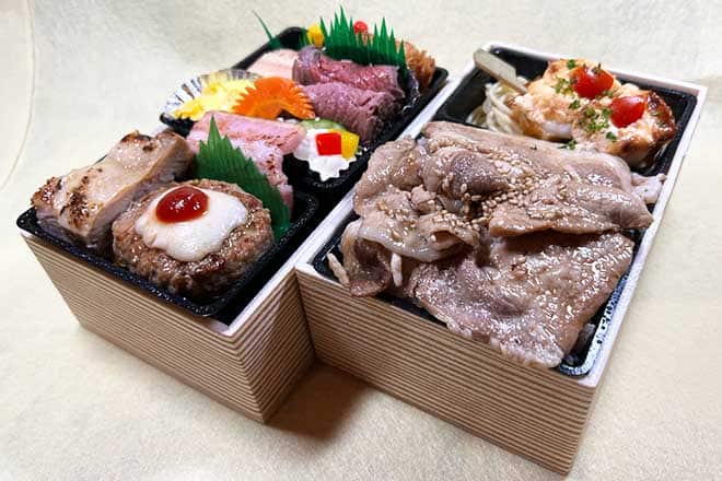 肉三昧弁当(税込2,000円)