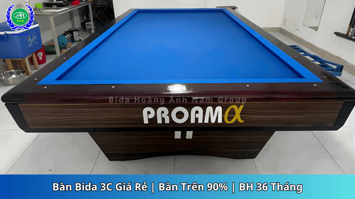 Bàn Bida 3C Giá Rẻ | Bàn Trên 90% | BH 12 Tháng