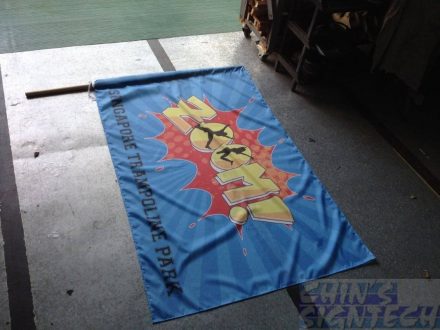 colourful flag printing