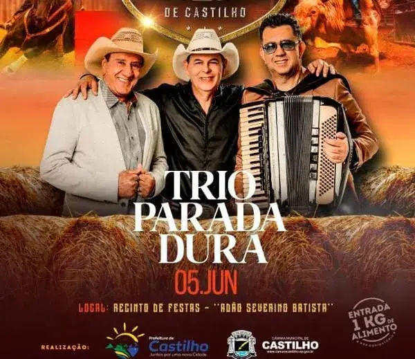 🎤 Trio Parada Dura em Castilho SP: Atração Imperdível da Festa do Peão 2025 1 trio parada dura castilho 2025