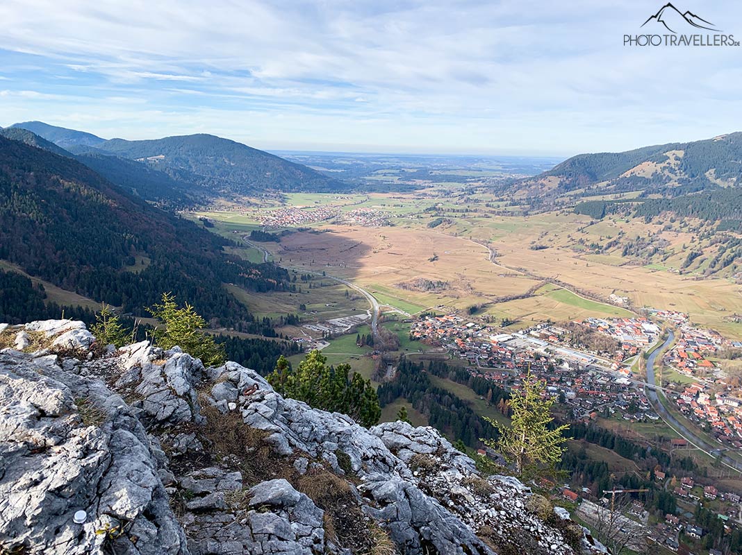 Blick auf Oberammergau