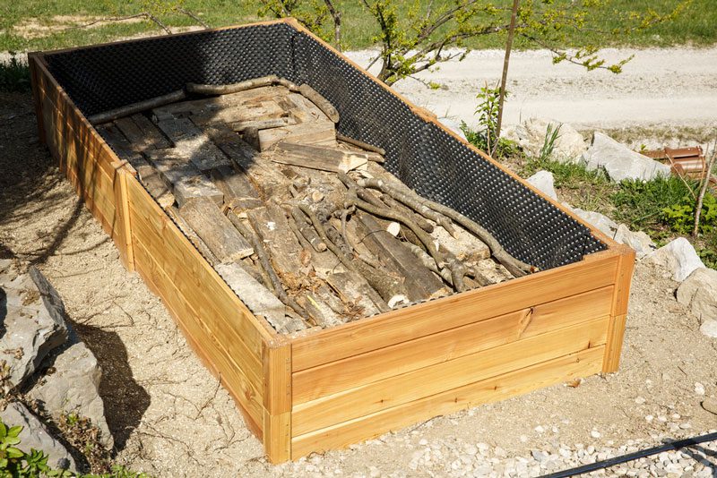 Hochbeet befüllen
