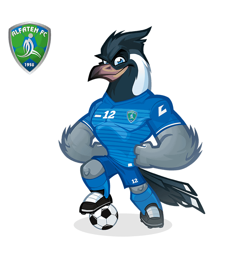 Al-Fateh SC mascot design Al-Fateh SC mascot design