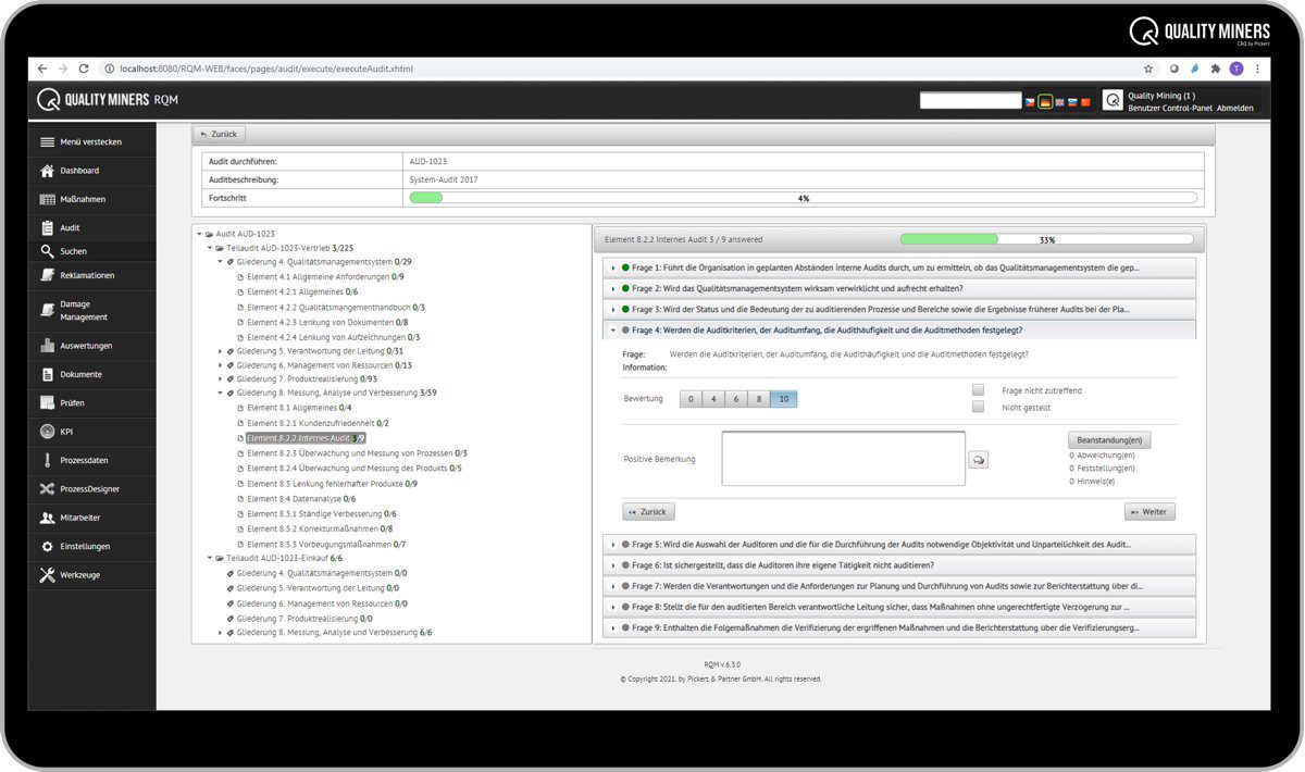 caq audit management Software audit management