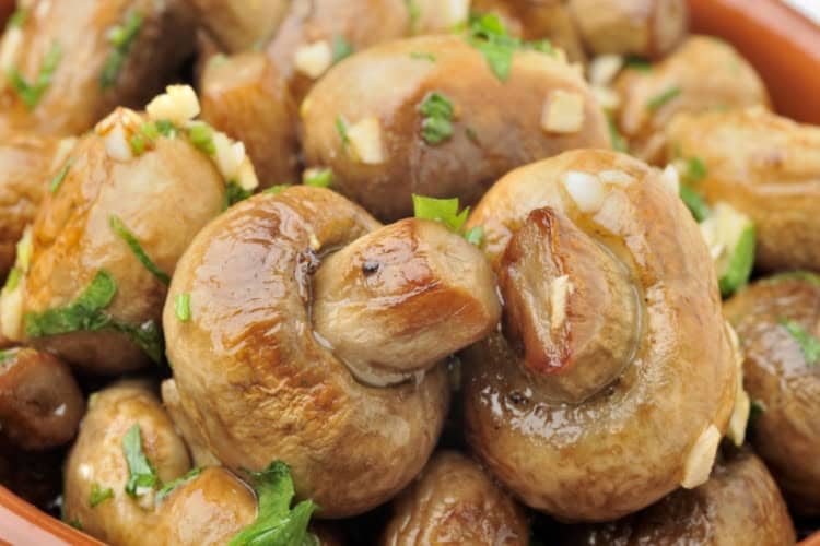 Garlic Mushrooms